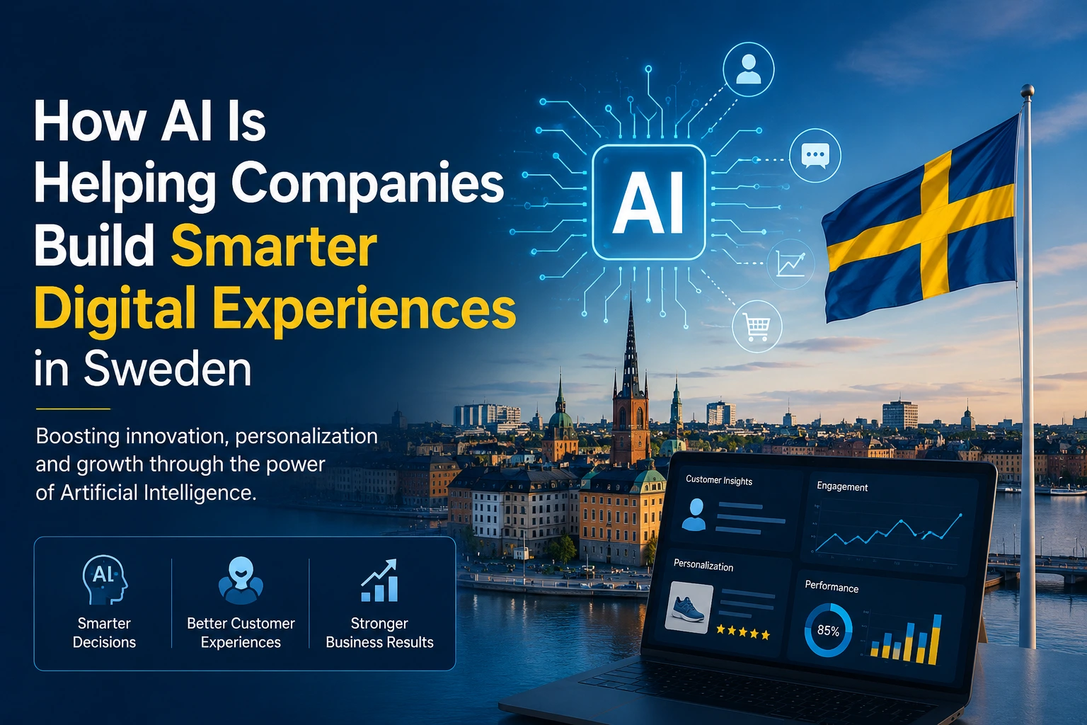 How AI Is Helping Companies Build Smarter Digital Experiences in Sweden