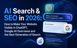 AI Search & SEO in 2026: How to Make Your Website Visible in ChatGPT, Google AI Overviews and the Next Generation of Search