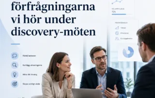 De 7 vanligaste förfrågningarna i discovery-möten i svenska B2B-företag 2026