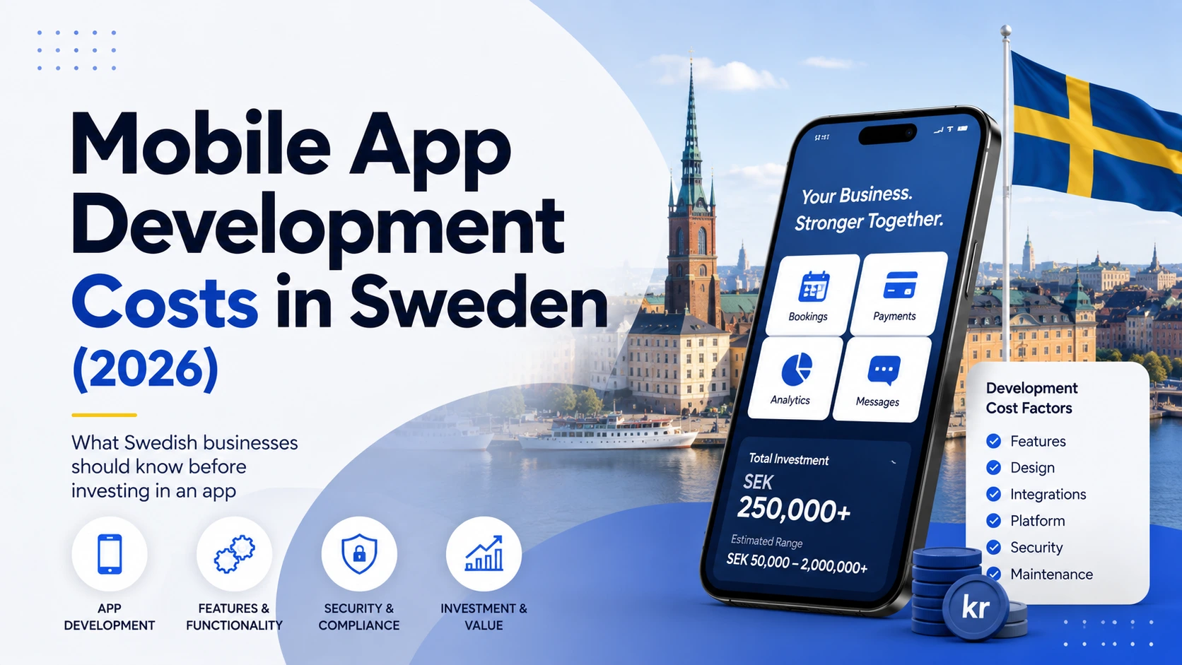 Mobile App Development Costs in Sweden (2026)