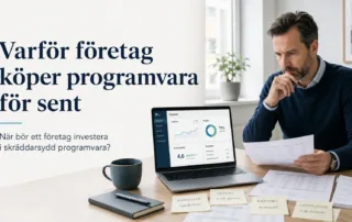 Varför företag investerar i programvara för sent