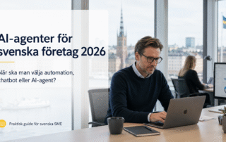 AI-agenter för svenska företag 2026