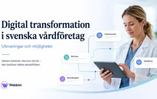 Digital transformation i svenska vårdföretag