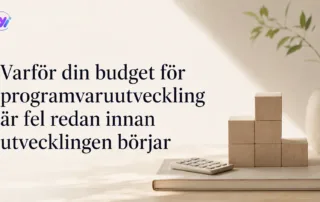 Så uppskattar du kostnaden för programvaruutveckling