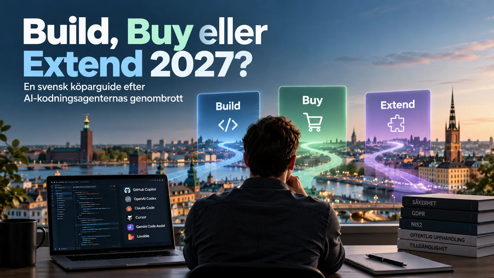 Build, Buy eller Extend 2027?